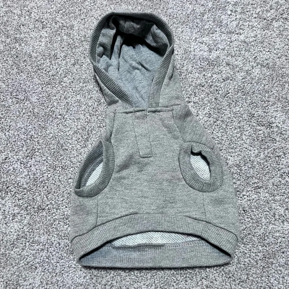 Puppy sweatshirt “I’m not spoiled” with pink bow size XS
